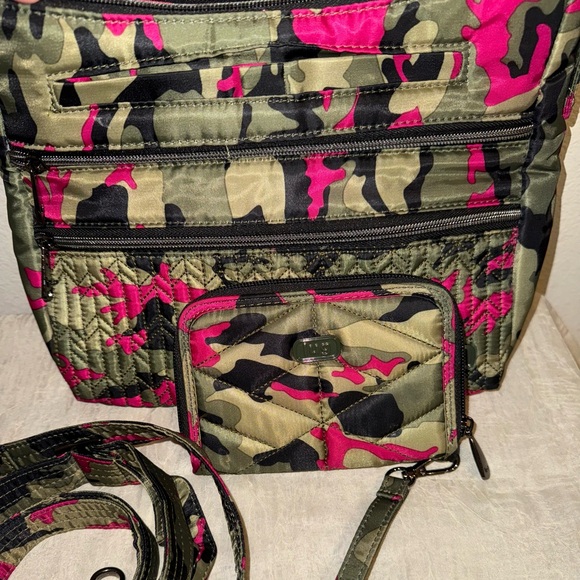 lug Handbags - Lug Slider and RFID protected Rodeo wallet in camo orchid gently used